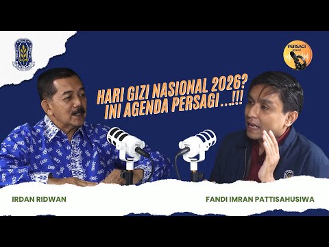 Hari Gizi Nasional 2026?? Ini Agenda PERSAGI Kabupaten Wonosobo!!! | PERSAGI Kabupaten Wonosobo PODCAST Eps. 16